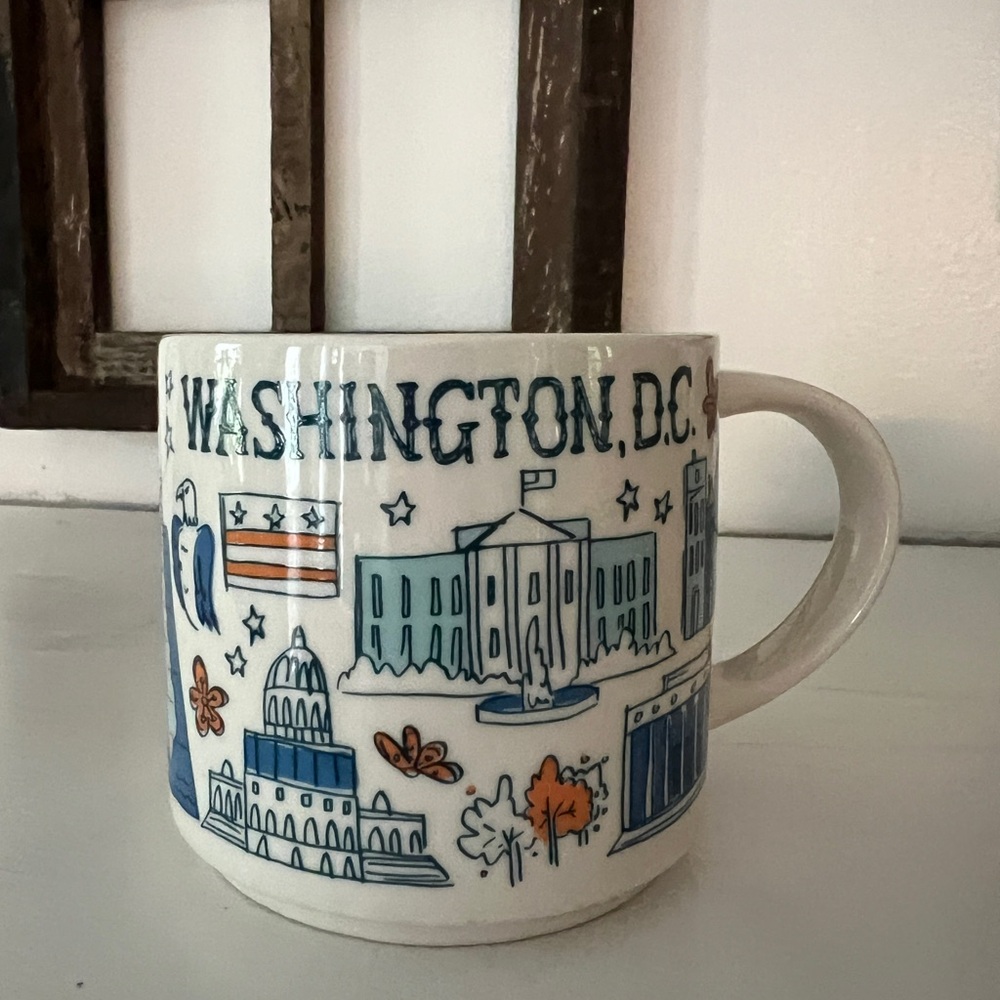 Starbucks Been There Series Coffee Mugs Washington D.C.